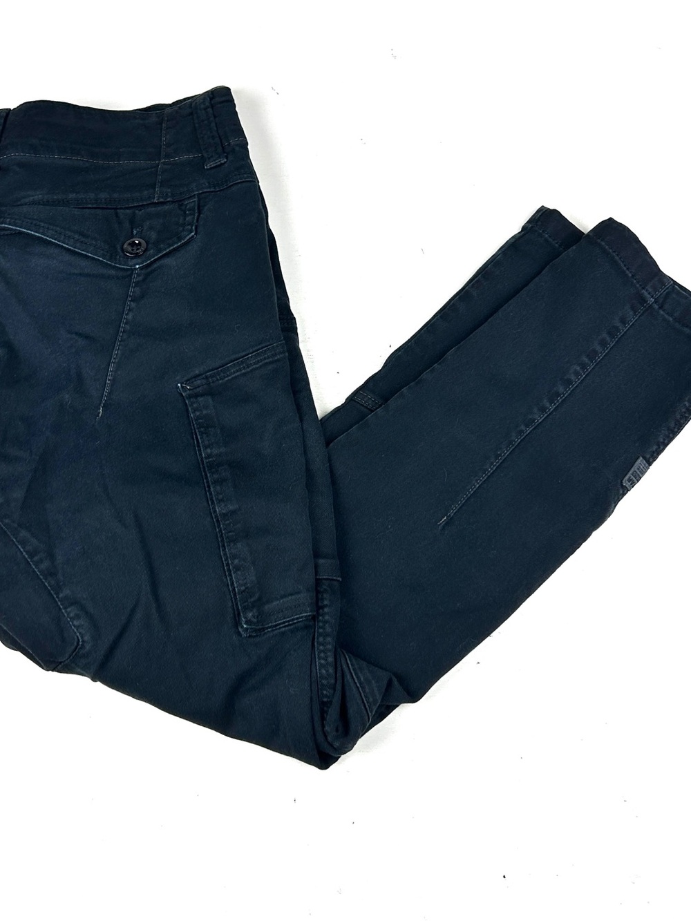 G-Star Raw Men’s Black Cargo 3D Skinny Tapered Pants Size 32 X 27